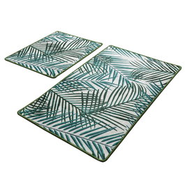Mijölnir Juego de alfombras de baño Botany Multicolor